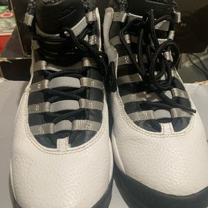 Jordan 10s black and white || 1-15-2005